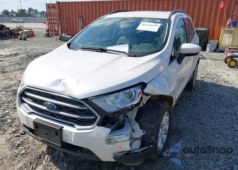 2019 Ford Ecosport Se z USA, uszkodzony, nr VIN MAJ3S2GE1KC273928